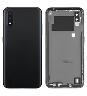 Samsung Galaxy A01 - SM-A015 FULL Kasa Arka Kapak Takım SİYAH