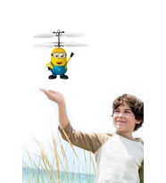 Şarjlı Uçan Minyon Karakterli Usb Kablolu Şarj Edilebilir Hareket Sensörlü Uçan Minion Oyuncak