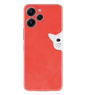 Xiaomi Redmi 12 128 GB 4 GB Ram Kılıf Silikon Desen Özel Seri Kedoş 1735