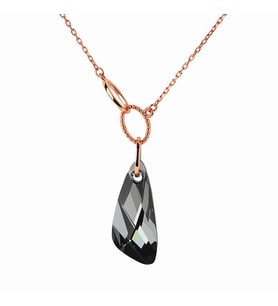 eJOYA 14 Ayar Altın Swarovski Taşlı Kolye 72163