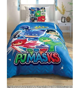 TAÇ PJ MASKS LİSANSLI COMPLETE SET TEK KİŞİLİK