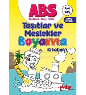 ABS 4-6 Yaş Taşıtlar ve Meslekler Kitabım