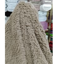 DÜZ TOSCANA PELUŞ KUMAŞ (Koyu Kahve)