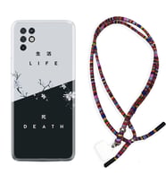 INFINIX Note 11 Pro Note 10 Hot 9 Play Kılıf Boyun Asklı Rasta Silikon Life and Death 1339