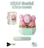 Panlos Micro Block Serisi 1246 Çiçek Buketi 342 Parça Oyuncak Yapım Seti FFP-1246