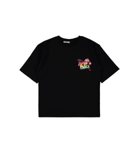 Civil Kız Çocuk Oversize Tişört 10-13 Yaş Siyah (Siyah)