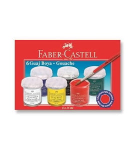 FABER CASTELL REDLINE GUAJ BOYA 6 RENK