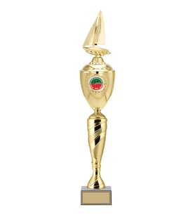 ODAK KUPA - Figürlü Kupalar - Yelken Figürlü Kupalar FG-081 A - 65 cm