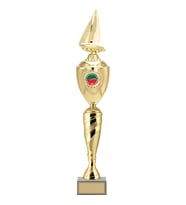 ODAK KUPA - Figürlü Kupalar - Yelken Figürlü Kupalar FG-081 A - 65 cm