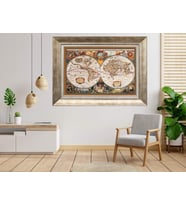 Gümüş Çerçeveli Tablo nb1124