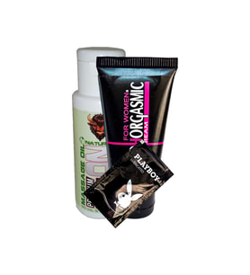 BizON Naturel Cinsel İstek Uyandırıcı Erotik Masaj Yağı 60 ml + Nymphorgasmic Kadın Zevk Orgazm Jeli + Hediye Kaydırıcı Jel
