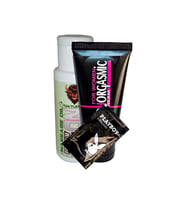 BizON Naturel Cinsel İstek Uyandırıcı Erotik Masaj Yağı 60 ml + Nymphorgasmic Kadın Zevk Orgazm Jeli + Hediye Kaydırıcı Jel