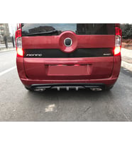 Fiat Fiorino Difüzör Arka Tampon Çift Egzoz Çıkışlı