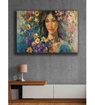 Koç stüdyo Modern tasarım kanvas tablo 50x70 (Çok Renkli)