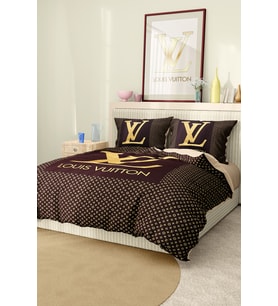 Marcalanya Çift Kişilik Nevresim Takımı Pamuklu Saten Kumaş 6 Parça 3D Dijital Baskı Duvet Cover Set Model.