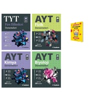 TYT Fen Bilimleri ve AYT Fizik Kimya Biyoloji Denemeleri