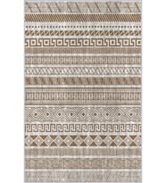 Eliana Home Baskılı, Yıkanabilir Kaymaz Taban Salon Halısı LNA1364-HT930 100x150 cm (Kahverengi)
