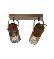 AVONNI AR-60265-2EY Eskitme Kaplama Modern Avize E27 Metal Ahşap 32x25cm