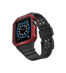 Watch 42Mm Kr401 Kordon - Siyah-Kırmızı