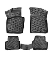 Rizline 3D Oto Paspas Siyah Renk Volkswagen Passat CC 2008 - 2011 ile uyumlu