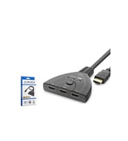 HADRON HDX7870 HDMI Switch 4K 60 Hz HDR 3 In 1 Out - Siyah
