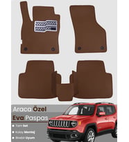 JEEP RENEGADE (2014-2020) Uyumlu EVA Paspas Tam Set–Araca Özel,Kolay Montaj,Su Geçirmez