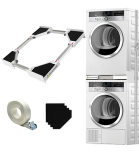 Keysmart İle Uyumlu Çamaşır - Kurutma Makinesi  Ayarlanabilir İstifleme Kiti - Tüm Markalara