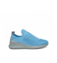 Trend Adımlar Turkuaz Bağcıksız Unisex Çocuk Sneaker