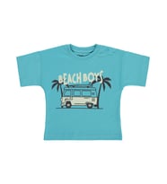 Civil Baby Beach Boys Baskılı 6-18 Ay Tişört - Yeşil