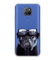 PrintiFy General Mobile GM 20 ile Uyumlu Köpek 3 Kamera Korumalı Şeffaf Kılıf
