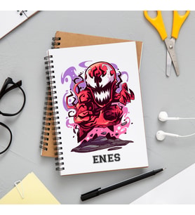 Kandöken Marvel Defteri Kişiye Özel