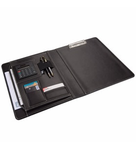 SEKRETERLİK HESAP MAKİNALI A4 (100 YAPRAK) 25X32 CM (Siyah)