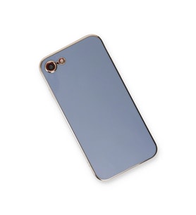 İphone 7 Kılıf Volet Silikon - Mavi