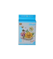 LZ8832 LOZ Kremsi Yeşim Lotus BLOCK OYUNCAK