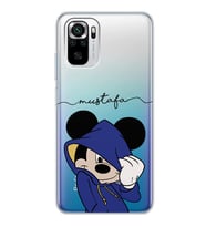 Xiaomi Sweatli Mickey Tasarımlı Şeffaf Telefon Kılıfı