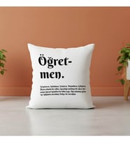 Öğretmen Yastık Hediye