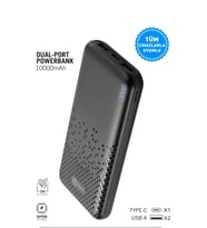 Intouch 10.000 mAh Slim Dual Port Powerbank Tüm Cihazlarla Uyumlu Taşınabilir Şarj Cihazı