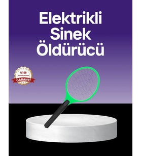 Çocuk Ve Evcil Hayvan Dostu Elektrikli Sinek Raketi  Güvenli Kullanım