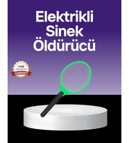 Çocuk Ve Evcil Hayvan Dostu Elektrikli Sinek Raketi  Güvenli Kullanım