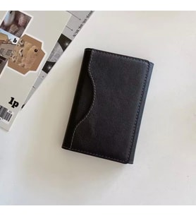 Apple iPhone 12 Mini Uyumlu Magsafe Cüzdan Kartlık (Siyah)