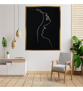 Altın  Çerçeveli tablo n344