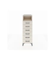 Kronos Dolap Tek Raflı 6 Çekmeceli 44x59x134 Aytaşı-Aytaşı
