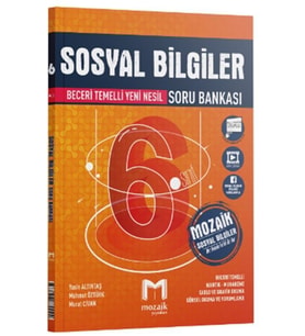 6. Sınıf Sosyal Bilgiler Soru Bankası Mozaik Yayınları