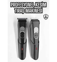 Mey İthalat® Saç Sakal Epilasyon Öncesi Tüy Kısaltma Makinesi Unısex 4 Taraklı