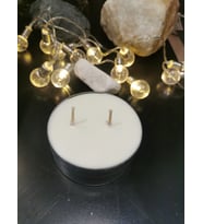 İV candles HOMEDECOR BÜYÜK  SOYA WAX 2'Lİ TENEKE MUM
