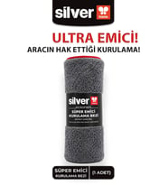Silver Home Süper Emici Araç Kurulama Bezi 50x70 Cm - Mutfak Havlusu & Kurulama Bezi