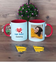 Sağlık Teknikeri Kupa Bardak Kırmızı Fotoğraflı Tıp Bayramı Hediyesi