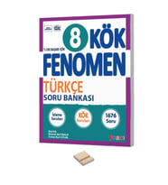 LGS 8. Sınıf KÖK Türkçe Soru Bankası ve Telefon Standı