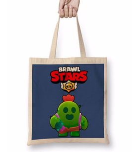 Spike Brawl Stars Bez Çanta Uzun Saplı