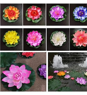 Dekoratif Yapay Lotus Çiçeği